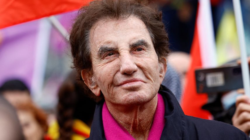 Members of the Kurdish community gather at the Place de la Republique square following the shooting, in Paris