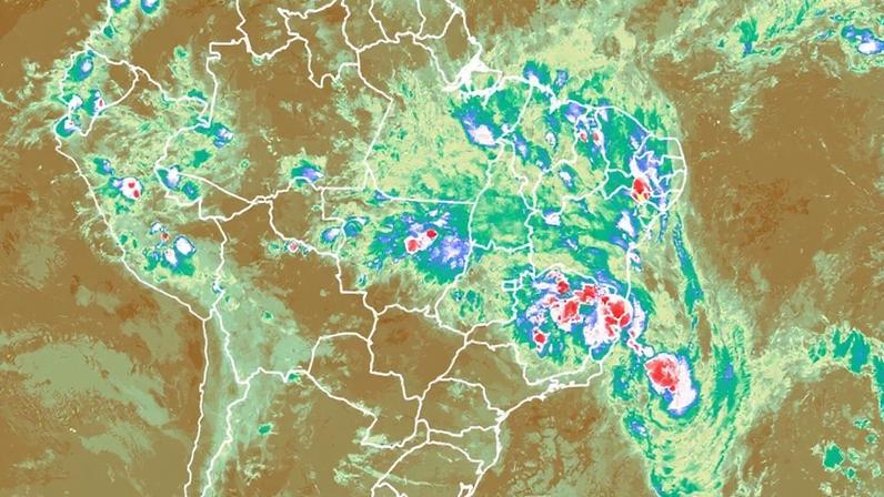 Marinha do Brasil alerta para a possibilidade de formação de ua ciclone subtropical sobre o mar, afastado da costa do RJ e do ES, entre 28/2/26 e 1/3/26