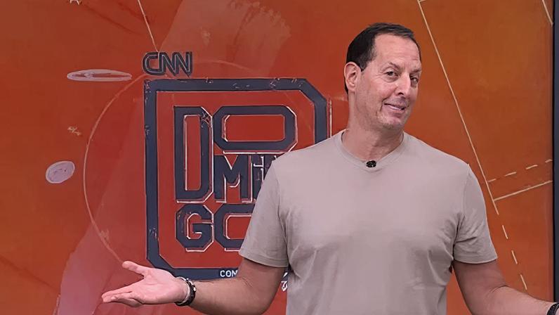 Benja durante programa na CNN Brasil