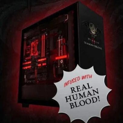 PC de Diablo 4 resfriado com sangue humano ainda funciona bem após dois anos
