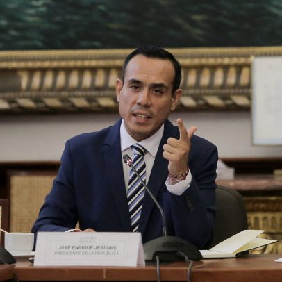 Jose Jeri, presidente deposto do Peru, entre os mais jovens chefes de Estado
