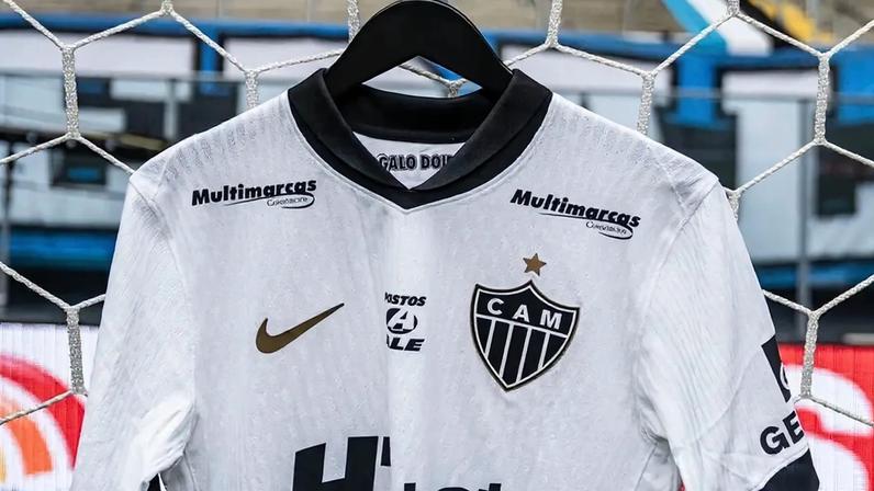 Camisa do Atlético para a partida contra o Grêmio (Foto: Pedro Souza / Atlético)