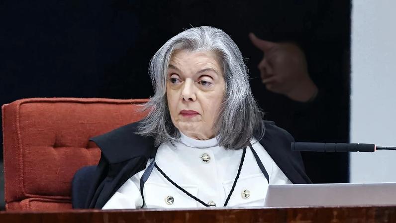 A ministra Cármen Lúcia no julgamento do golpe. Foto: Antonio Augusto/STF