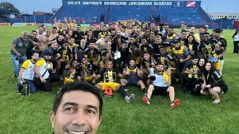 O Castanhal eliminou o Guarani na Copa do Brasil (Foto: divulgação/Castanhal EC)