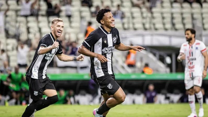Partida entre Ceará e Primavera, pela Copa do Brasil (Foto: Gabriel Silva/Ceará SC)