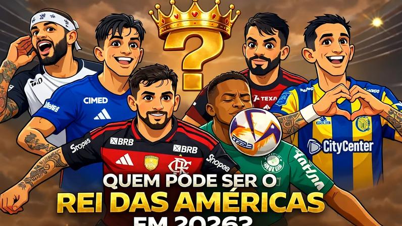 Arte Rei das Américas 2026 (Foto: Arte Lance!)