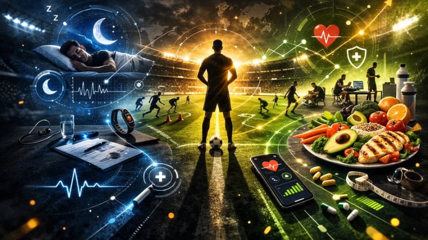 Sono, nutrição e prevenção definem temporadas e carreiras no futebol