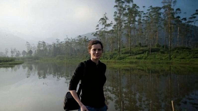 Esterman in Ciwidey, West Java, Indonesia, in 2010. Image courtesy of Isabel Esterman.