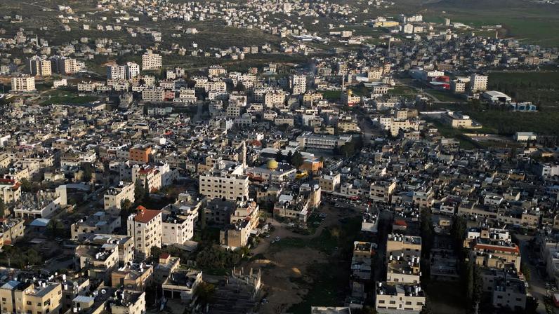 A view shows the Askar refugee camp near Nablus in the Israeli-occupied West Bank, February 17, 2025. REUTERS/Mohammed Torokman