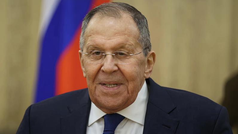Russian Foreign Minister Sergei Lavrov meets with his Tanzanian counterpart Mahmoud Thabit Kombo in Moscow