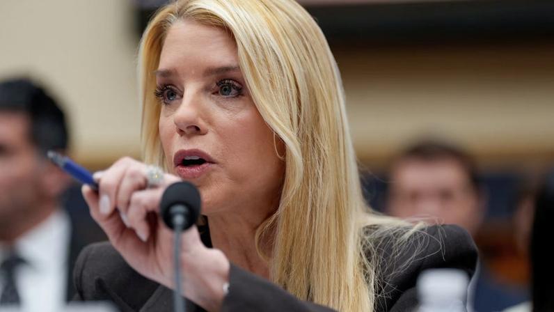 U.S. Attorney General Pam Bondi testifies before a House Judiciary Committee hearing on oversight of the Justice Department, on Capitol Hill in Washington, D.C., U.S., February 11, 2026. REUTERS/Kent Nishimura