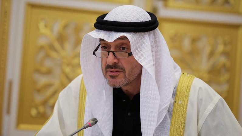 UAE's President Sheikh Mohammed bin Zayed Al Nahyan speaks with Russian President Vladimir Putin (not pictured) during their meeting at the Kremlin in Moscow, Russia, January 29, 2026.