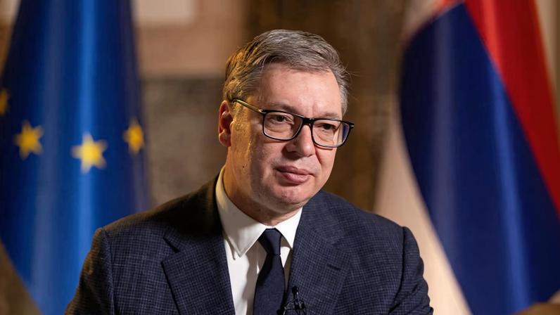 Interview wirth Serbia's President Aleksandar Vucic in Belgrade