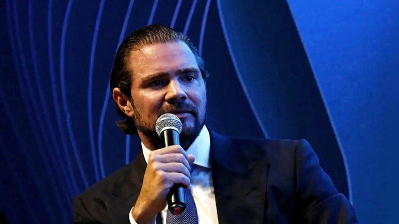 Daniel Vorcaro, presidente do Banco Master. Foto: Esfera Brasil/Reprodução