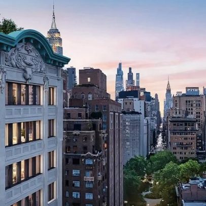 Antiga gráfica é convertida em condomínio de luxo em Gramercy, Nova York