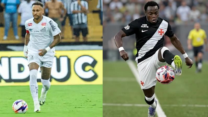 Vasco enfrenta Santos em busca da primeira vitória no Brasileirão