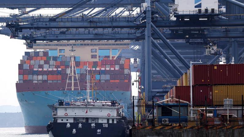 Yantian port in Shenzhen, Guangdong