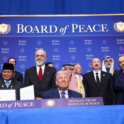Contribuições para Gaza feitas por membros do Conselho de Paz