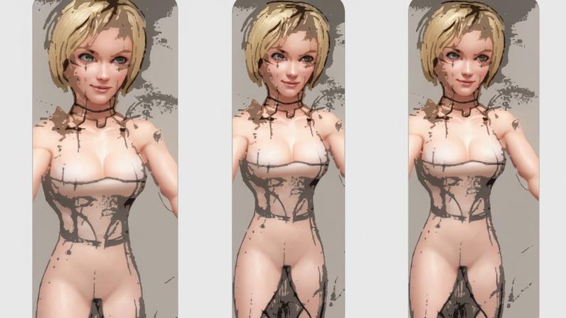 ‘Example sketch by Dr. David Hanson; the final design will be done collaboratively with you.’