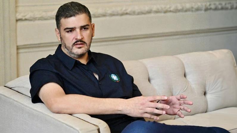 O prefeito de Guayaquil, Aquiles Álvarez, em 22 de outubro de 2025. Foto: Marcos Pin/AFP