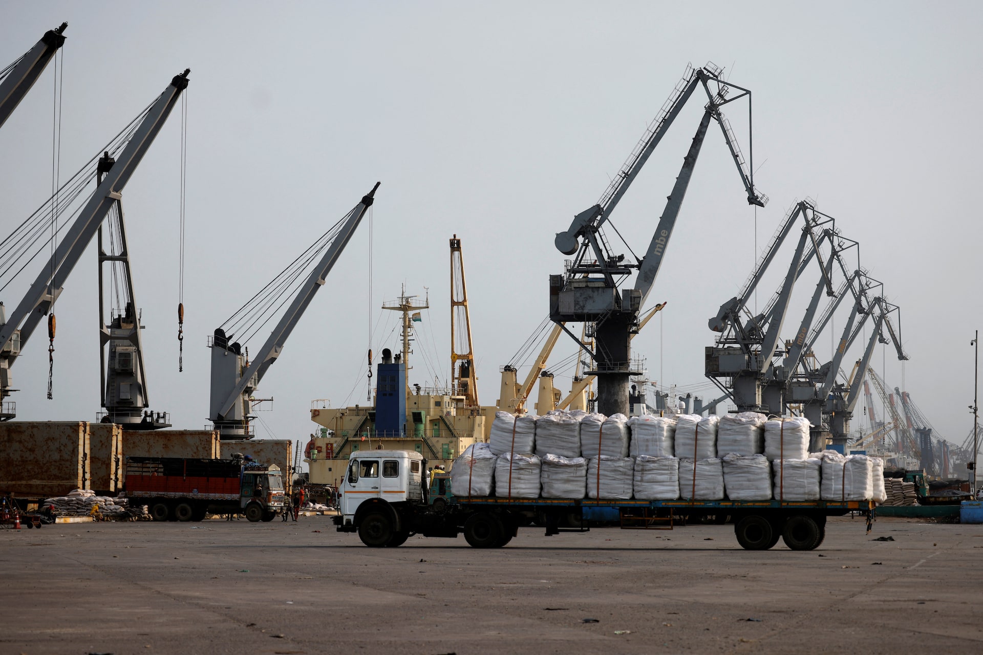 A general view of the Deendayal Port in Kandla, in the western state of Gujarat, India, September 25, 2024. REUTERS/Amit Dave
