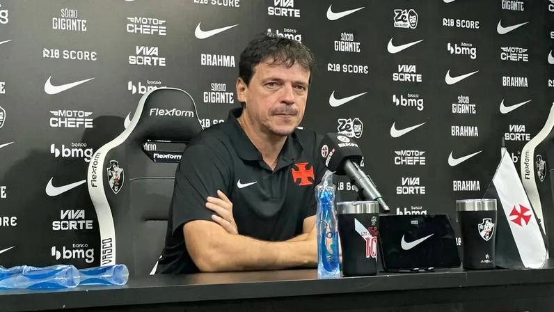 Fernando Diniz reafirma confiança no trabalho no Vasco