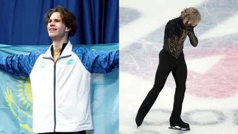 Mikhail Shaidorov, do Cazaquistão levou a medalha de ouro na patinação artística masculina