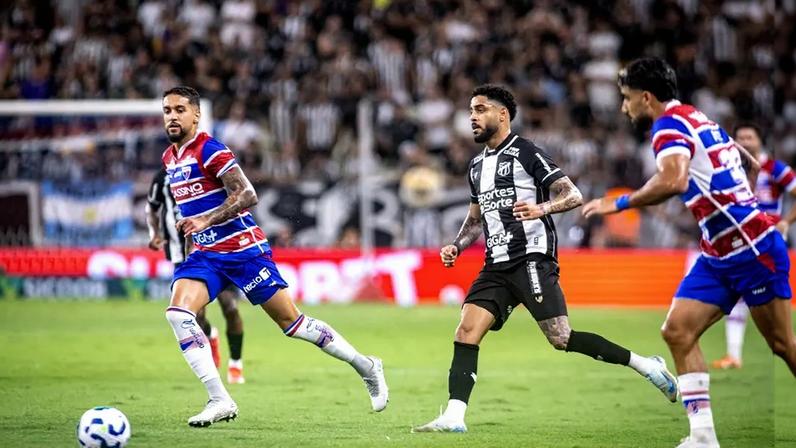 Partida entre Fortaleza e Ceará, pelo Brasileirão 2025 (Foto: Stephan Eilert/Ceará SC)