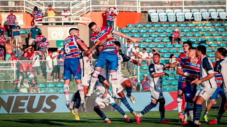 Partida entre Fortaleza e Iguatu, pelo Campeonato Cearense (Foto: Leonardo Moreira/Fortaleza EC)