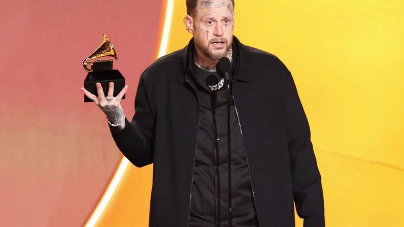 Jelly Roll won the first-ever Grammy for Best Contemporary Country Album at the 2026 Grammys.