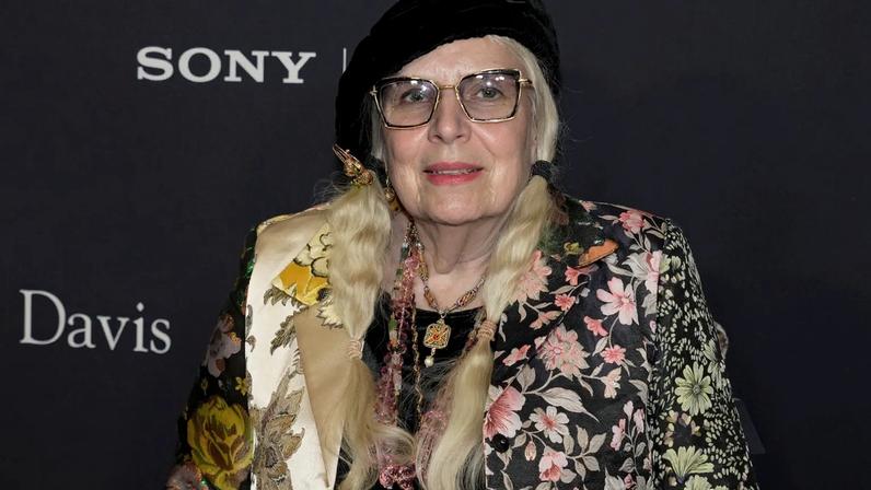 Joni Mitchell attends the 68th Grammy Awards Gala at The Beverly Hilton on January 31, 2026
