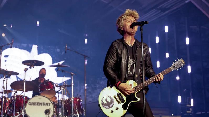Billie Joe Armstrong of Green Day during The FanDuel Party Powered by Spotify 2026 on February 06, 2026 in San Francisco, California.