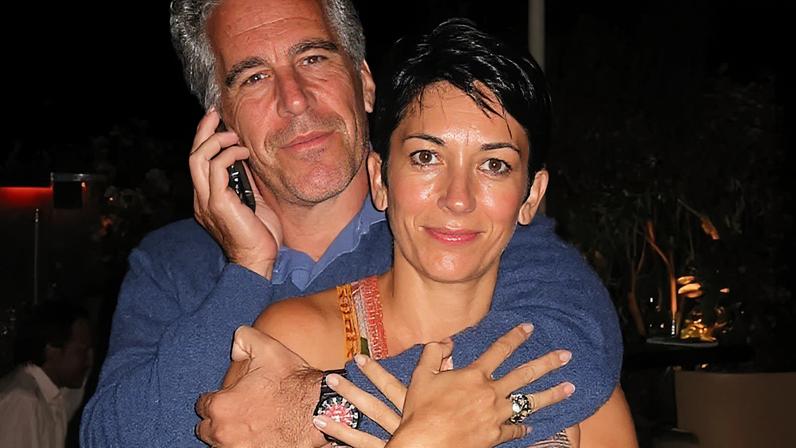 Ghislaine Maxwell e Jeffrey Epstein. Foto: Reprodução