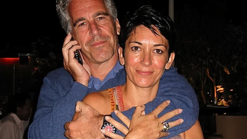 Ghislaine Maxwell e Jeffrey Epstein. Foto: Reprodução