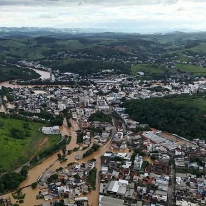 MG registra 65 mortes por chuvas; Zona da Mata enfrenta inundações