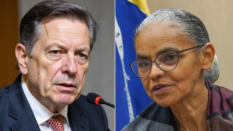 Paraná Pesquisas: eleitores de SP mencionam Haddad e Marina como os favoritos para as vagas no Senado pelo estado. Fotos: Diogo Zacarias/MF e Rogério Cassimiro/MMA