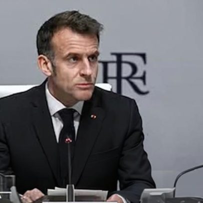 Macron alerta que escalada no Irã compromete a paz e a segurança internacionais