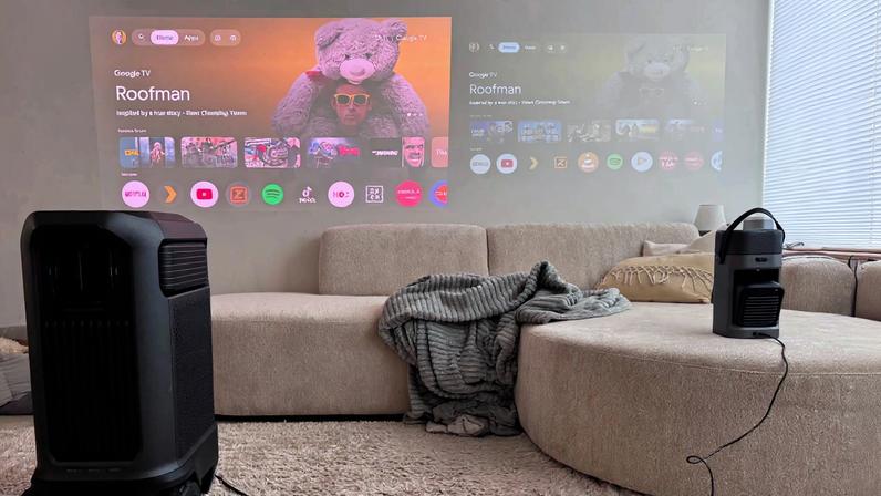 Comparativo: 3500 vs 650 ANSI lumens em projetores