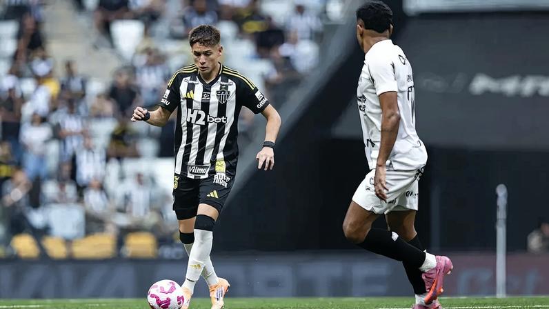 Ivan Roman em Atlético x Ceará (Foto: Pedro Souza / Atlético)