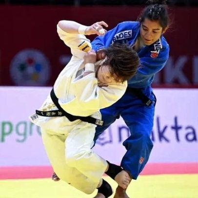 Jéssica Lima conquista bronze no primeiro dia do Grand Slam de Tashkent
