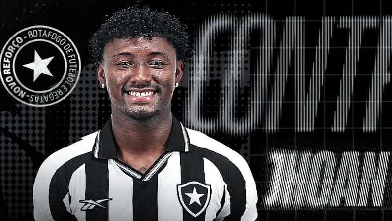Jhoan Hernández é anunciado pelo Botafogo (Foto: Divulgação / Botafogo)