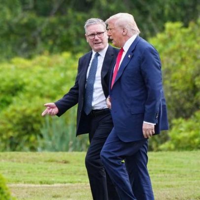 Starmer discutiu Ucrânia em chamada com Trump, diz governo britânico