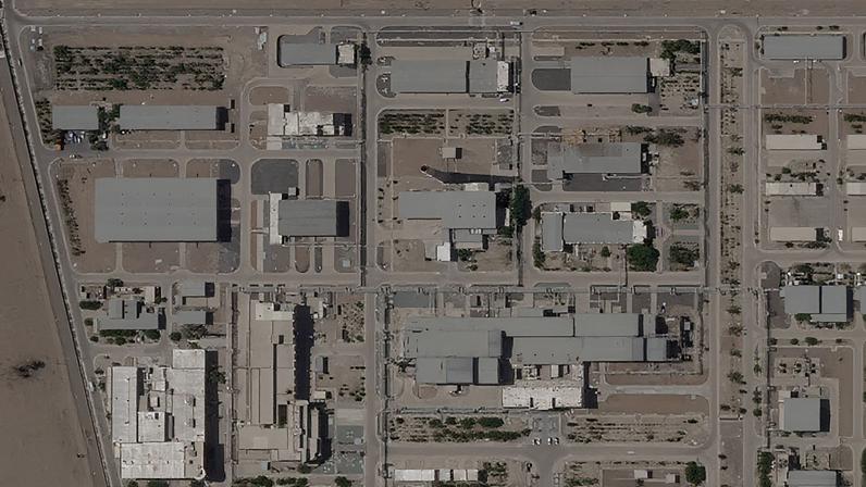 Satellite image shows buildings at Isfahan Nuclear Technology Center, before Israel launched an attack on Iran targeting nuclear facilities, in Isfahan, Iran May 17, 2025. Planet Labs PBC via REUTERS