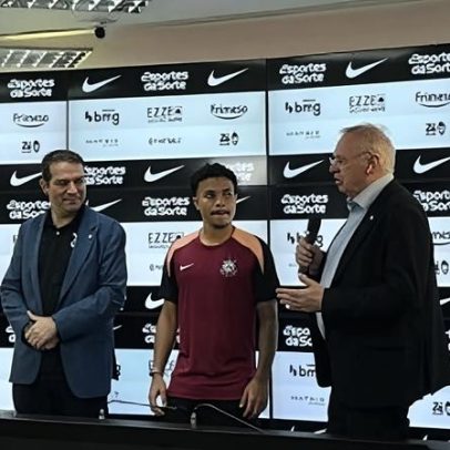 Kaio César se declara à torcida do Corinthians: 'Maravilhosa'