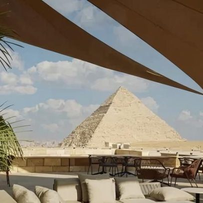 Restaurante em frente às Pirâmides de Gizé é eleito o melhor do Oriente Médio