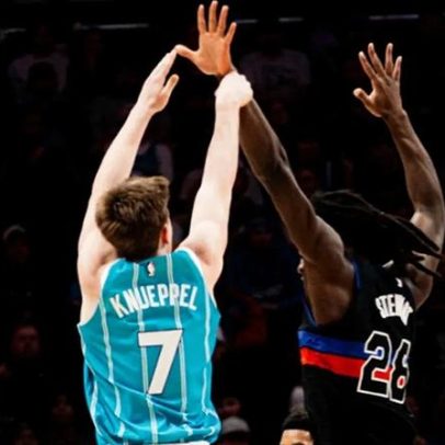 Pistons encerram sequência do Hornets após briga