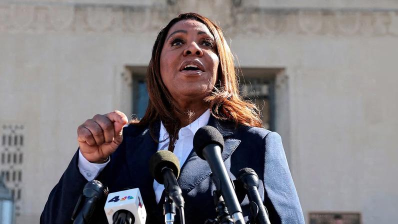 New York Attorney General Letitia James at U.S. District Court for the Eastern District of Virginia
