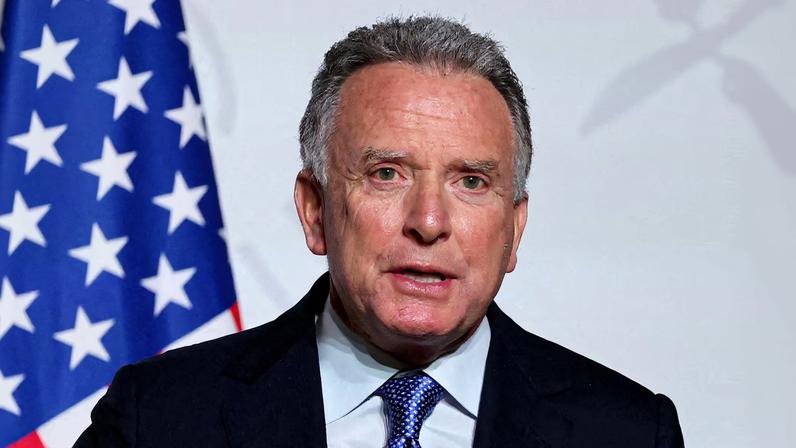 U.S. Special Envoy Steve Witkoff delivers a press conference upon the signing of the declaration on deploying post-ceasefire force in Ukraine, during the so-called 'Coalition of the Willing' summit, at the Elysee Palace in Paris, France, January 6, 2026. Ludovic Marin/Pool via REUTERS/File Photo