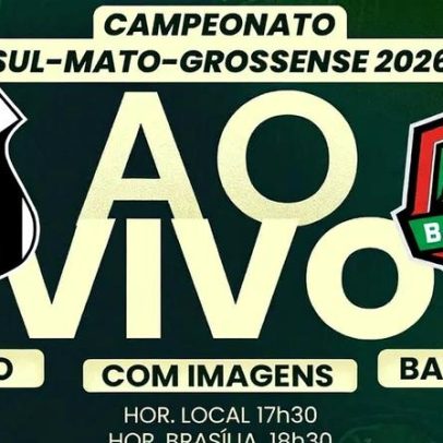 Operário-MS x Bataguassu ao vivo pela 9ª rodada do Sul-Mato-Grossense