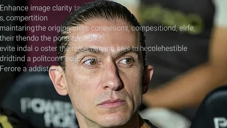 Filipe Luís, técnico do Flamengo